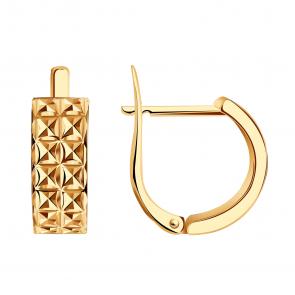 Золотые серьги МАГНАТ МА 011796 фото